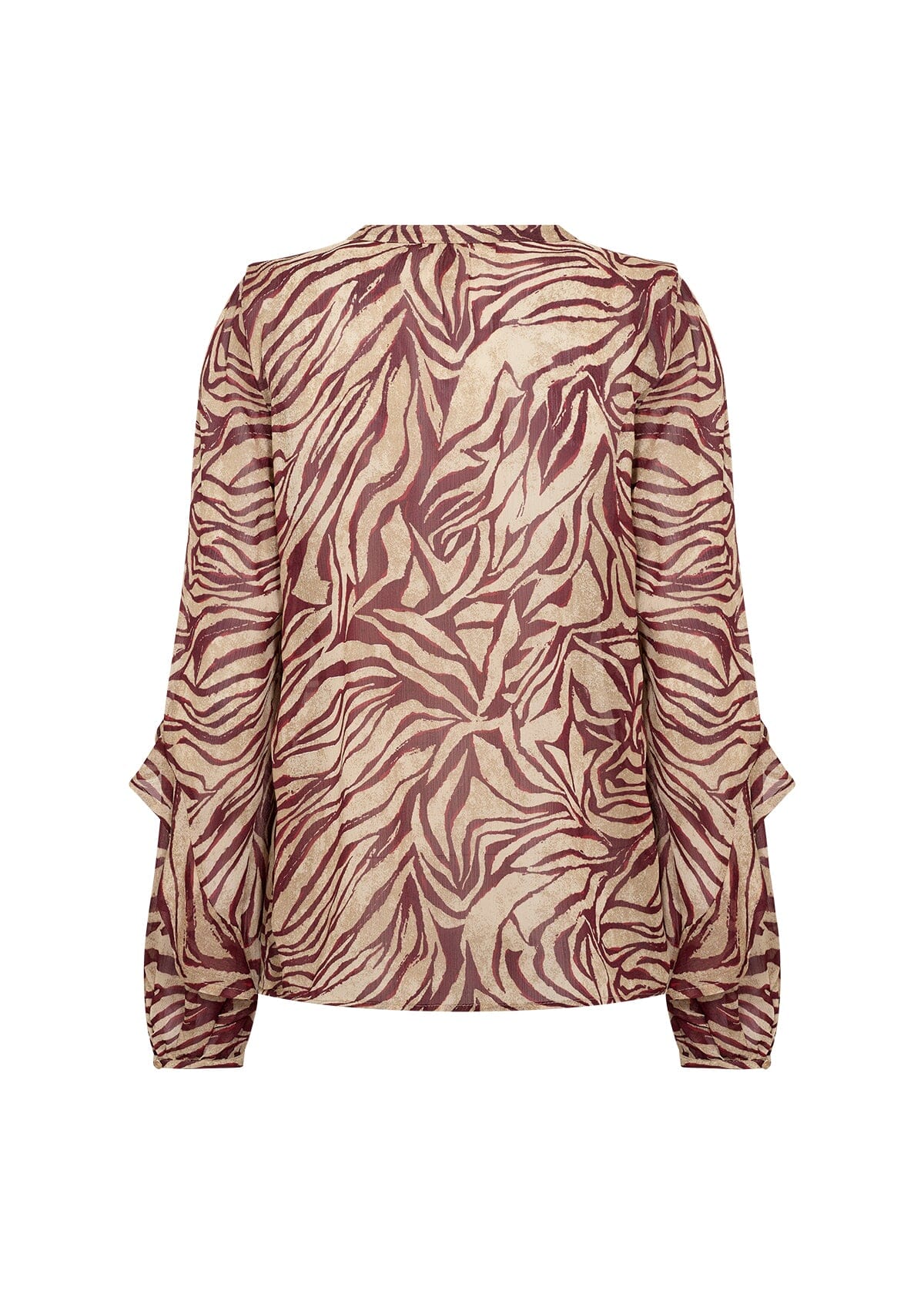 Valborg Blouse | Red Combi Blouse Soya Concept 