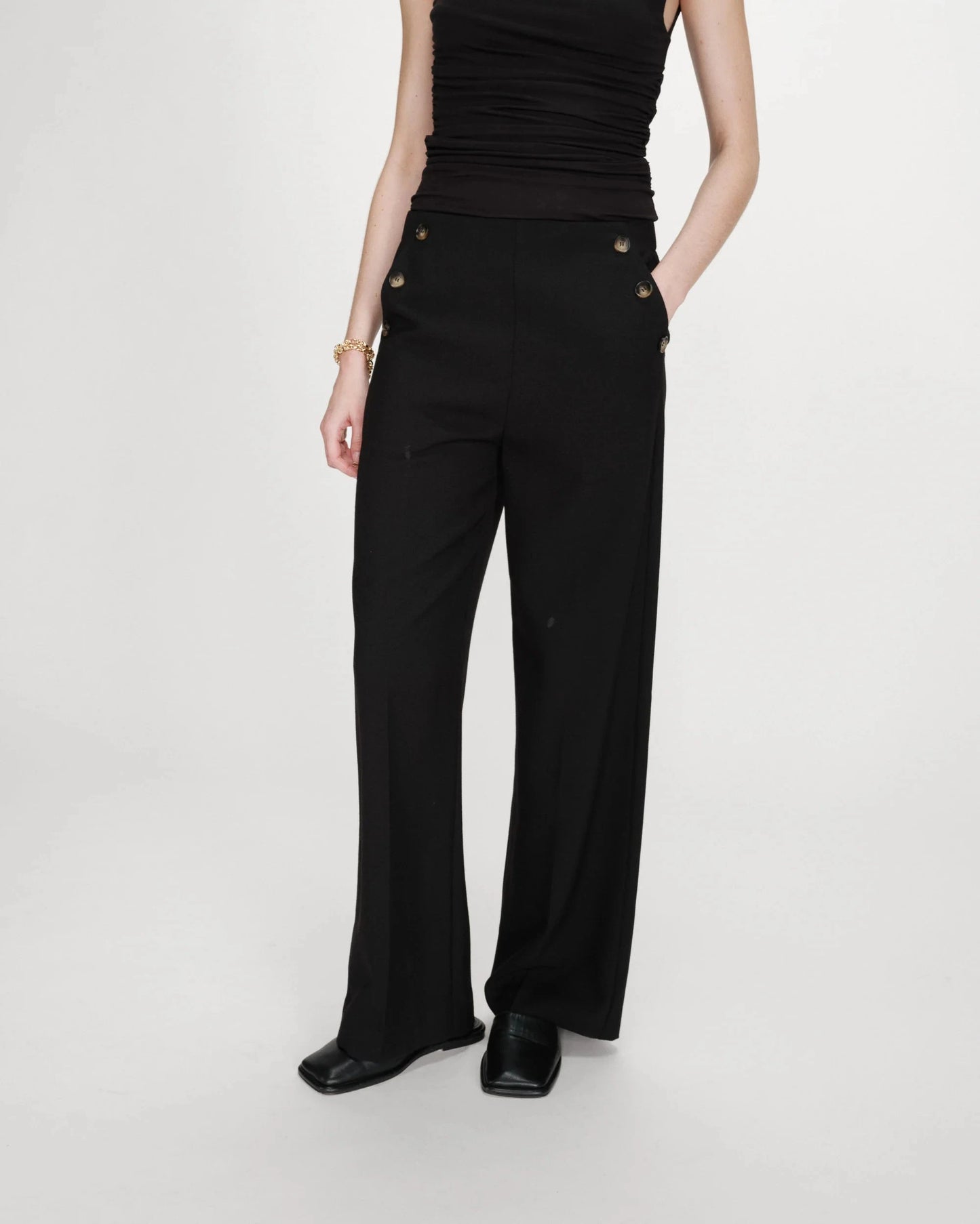 Valigny Pants | Black Pants Grace and Mila 