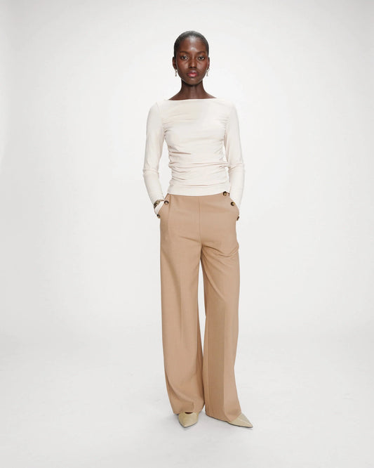 Valigny Pants | Camel Pants Grace and Mila 