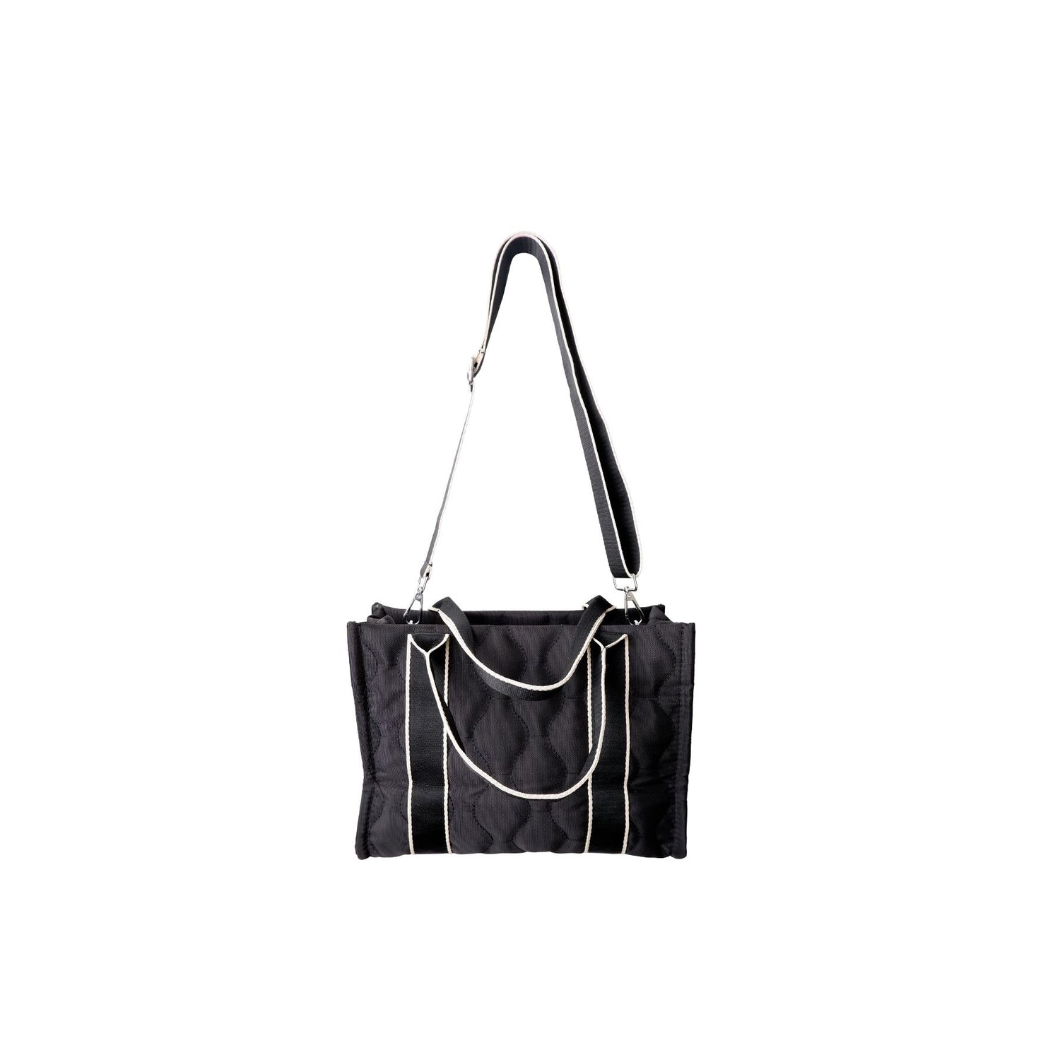 Vanda Totebag | Black Handbags Black Colour 