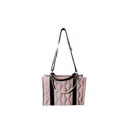 Vanda Totebag | Fawn Rose Handbags Black Colour 