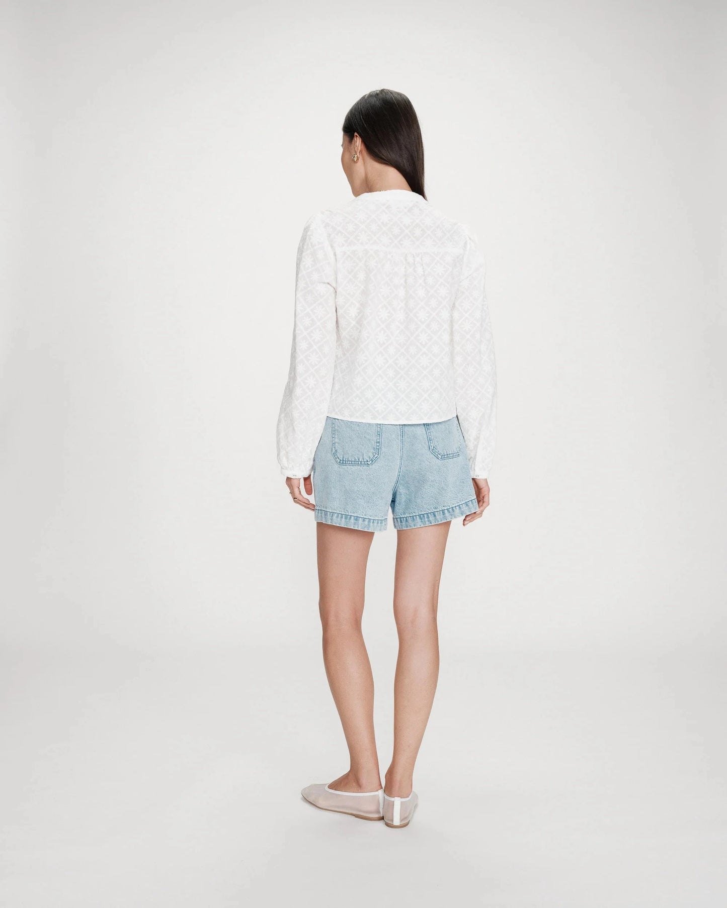 Vandita Blouse | Ivory Blouse Grace and Mila 