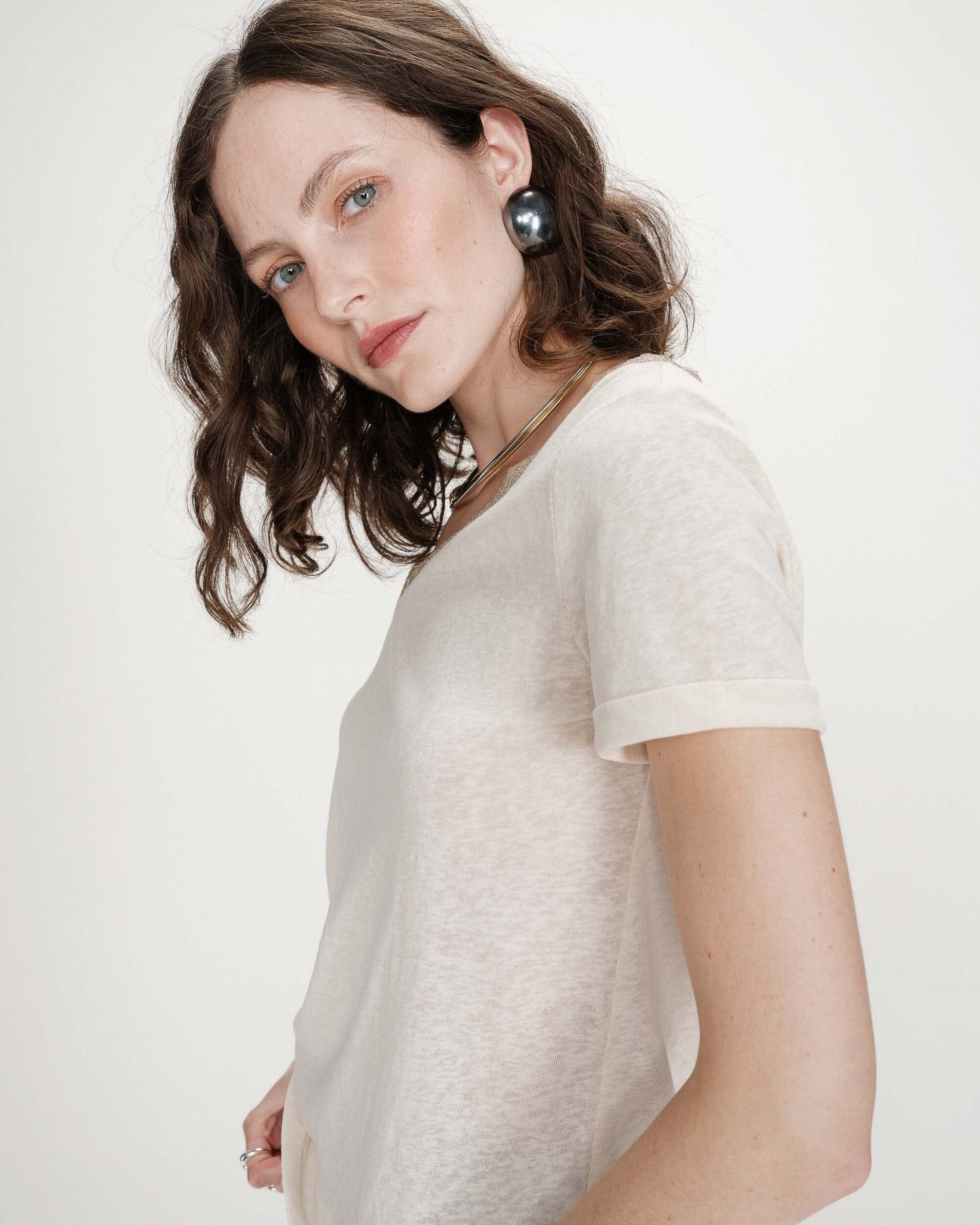 Vasco T Shirt | Almond Top Grace and Mila 