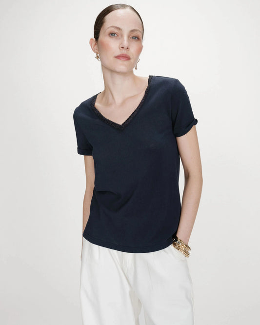 Vasco T Shirt | Marine Top Grace and Mila 