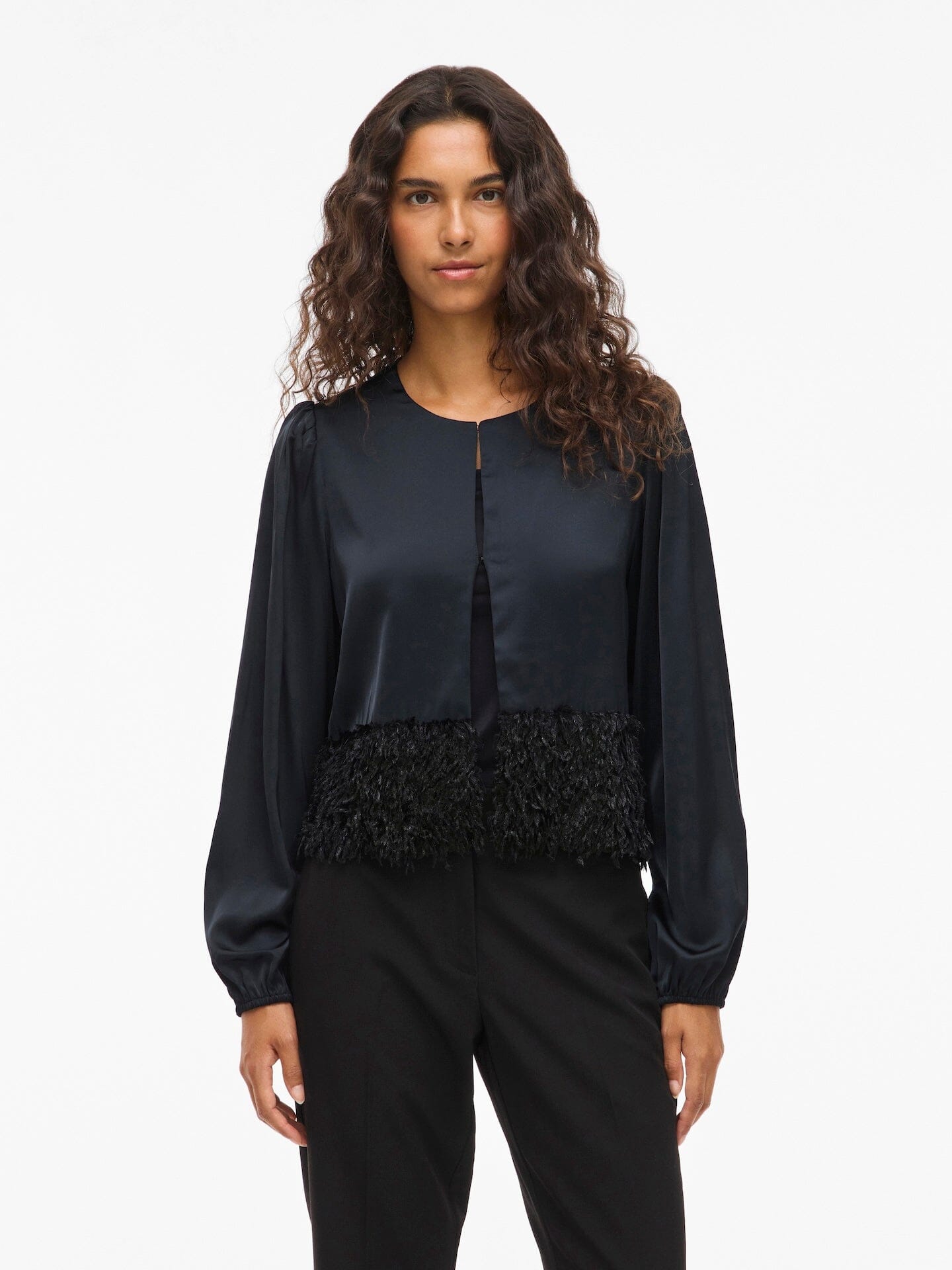 Veer Cardigan | Black Beauty Shirts & Tops Vila Clothing 