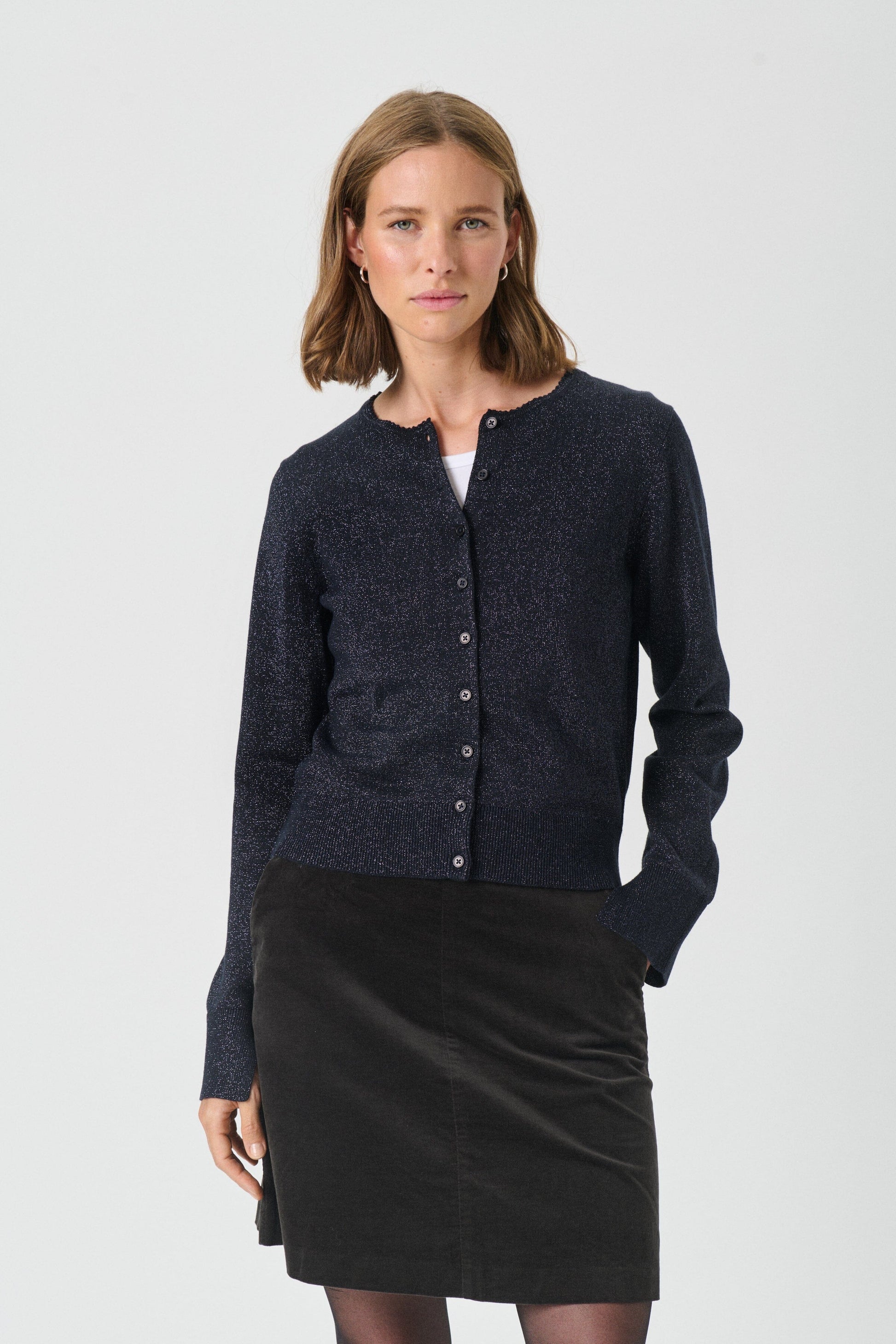Veinta Cardigan | Dark Navy Cardigan Part Two 