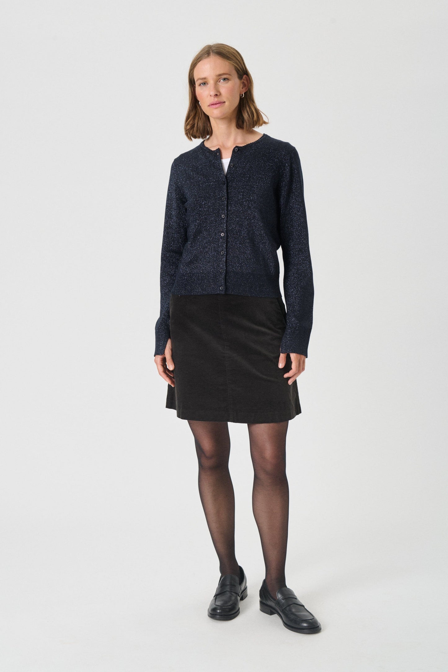 Veinta Cardigan | Dark Navy Cardigan Part Two 