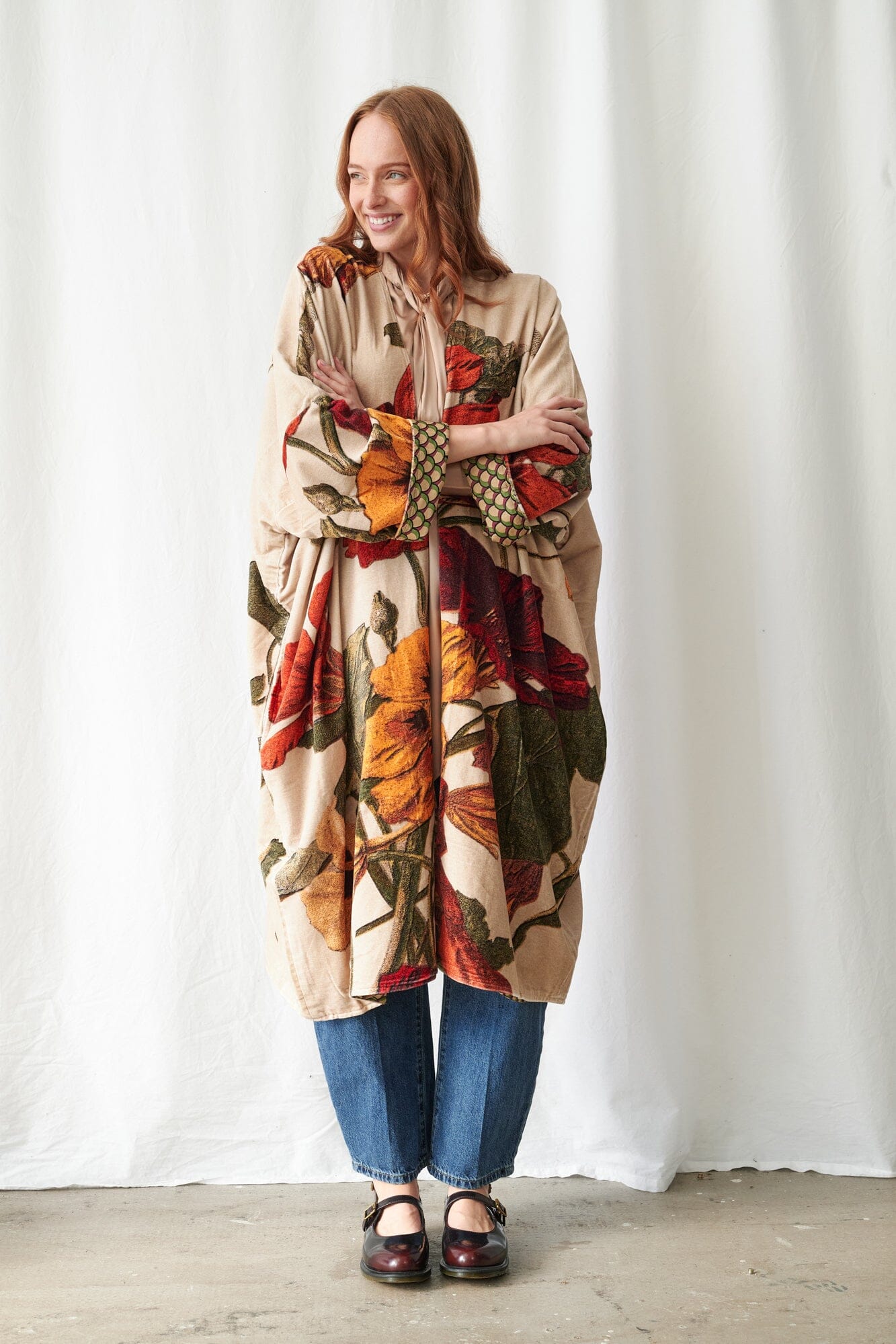 Velvet Grande | Nasturtium | Fawn Kimonos One Hundred Stars 