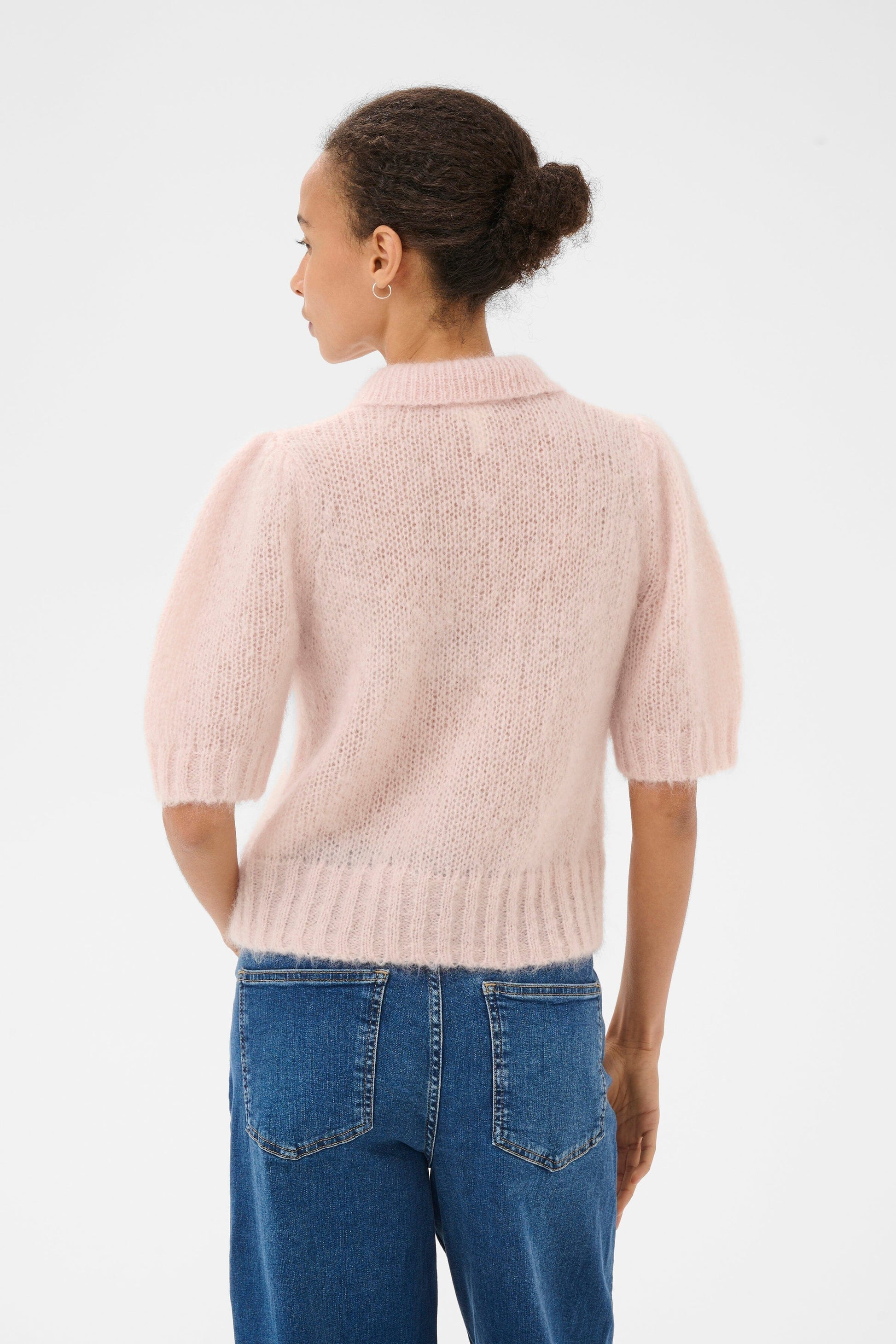 Vernoni Cardigan | Mauve Chalk Knitwear Part Two 