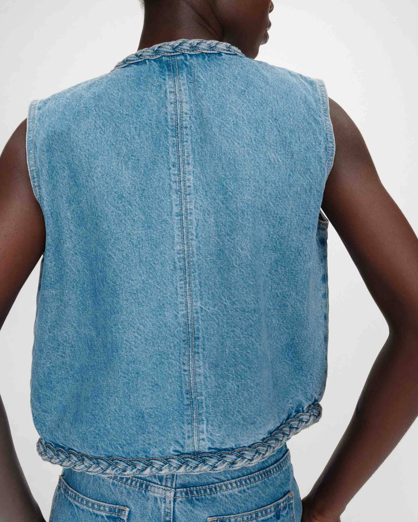 Verona Waistcoat | Light Blue Waistcoat Grace and Mila 