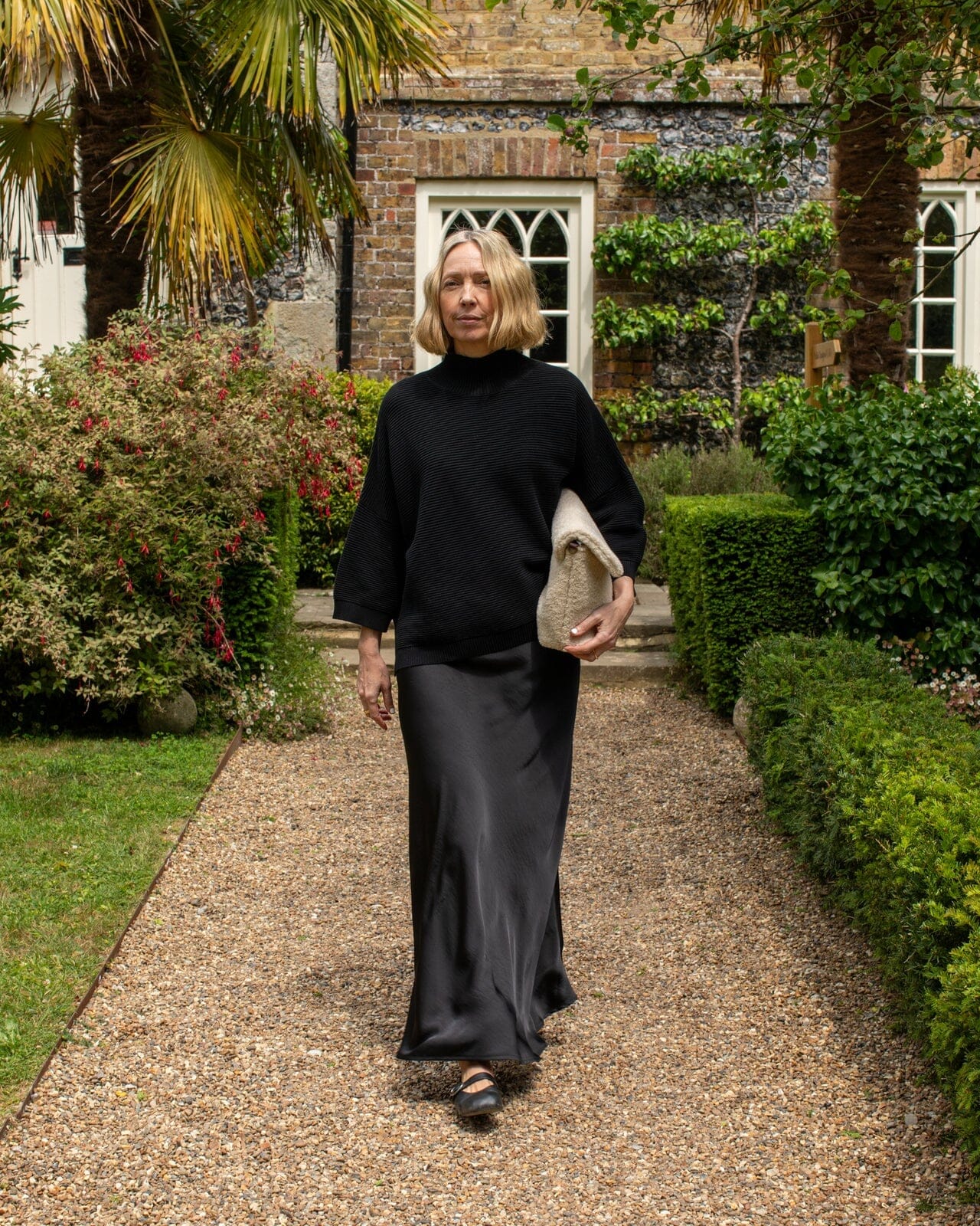 Vicki Jumper | Black Shirts & Tops Chalk 