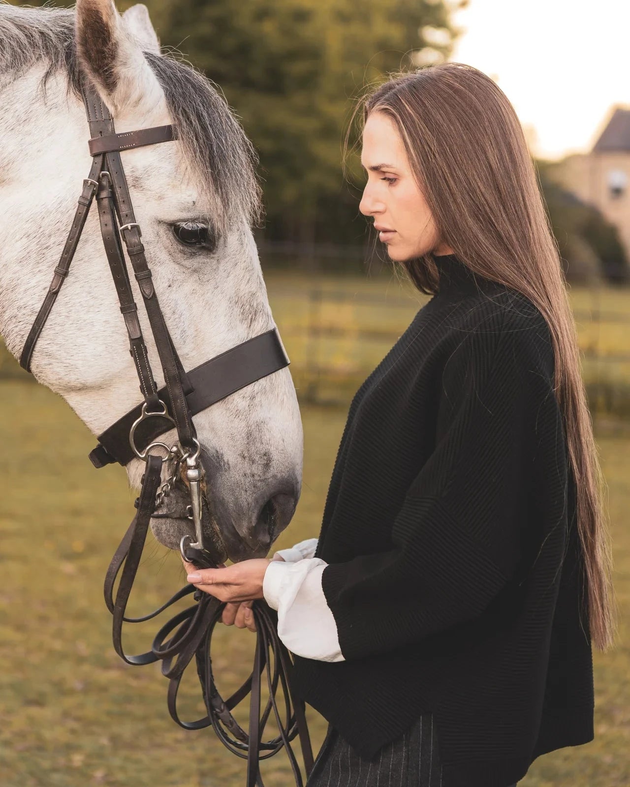 Vicki Jumper | Black Shirts & Tops Chalk 