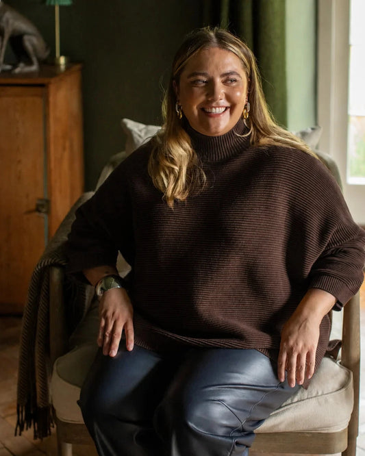 Vicki Jumper | Chocolate Shirts & Tops Chalk 