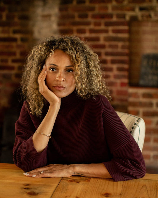 Vicki Jumper | Merlot Shirts & Tops Chalk 