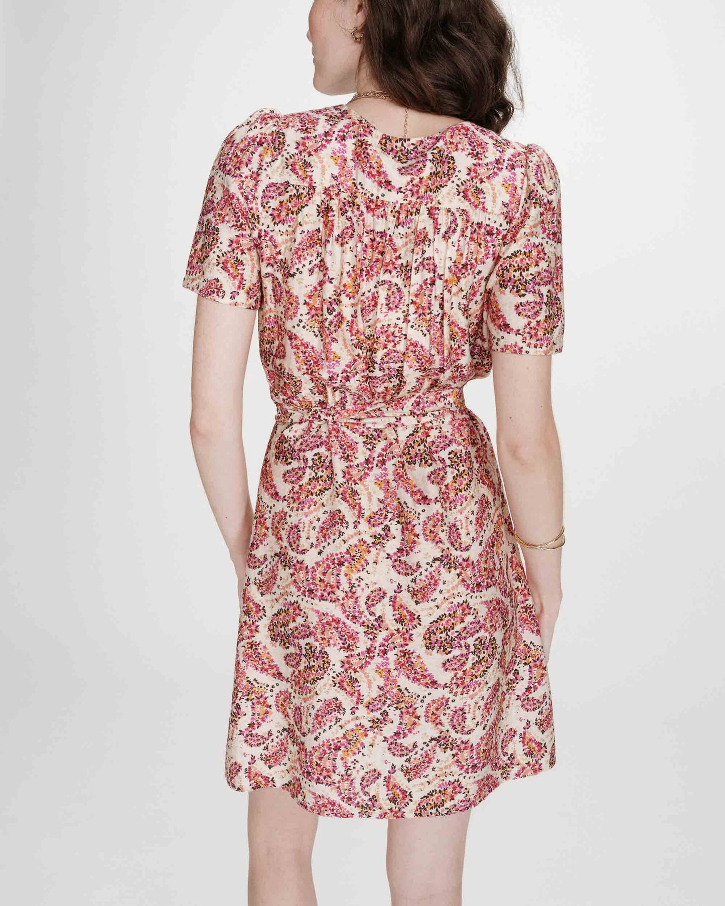 Victoire | Peach Dress Grace and Mila 