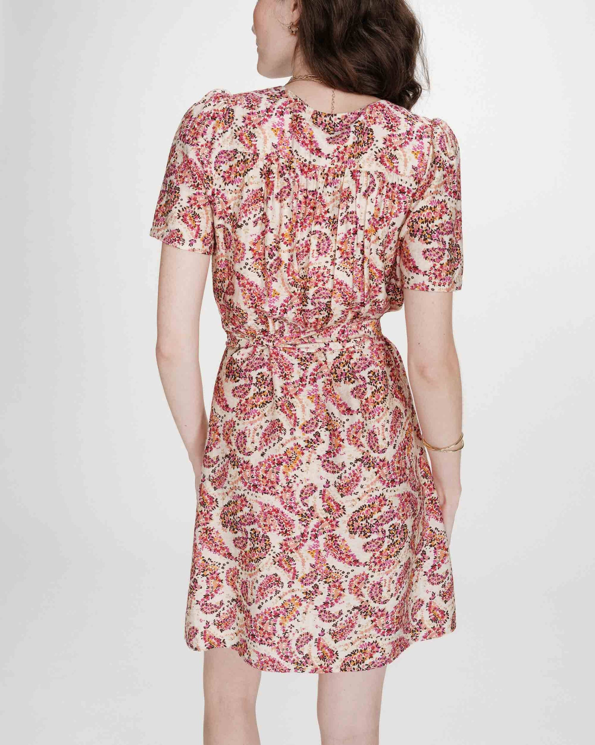 Victoire | Peach Dress Grace and Mila 