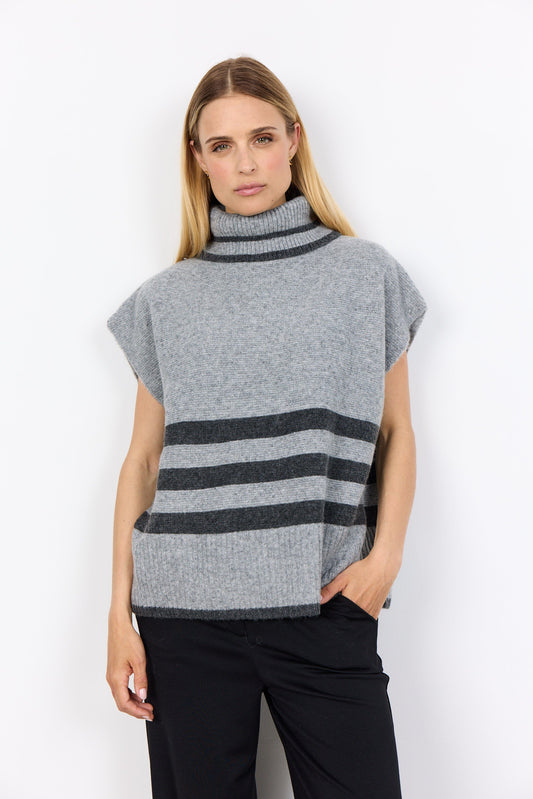 Vif Waiscoat | Medium Grey Waistcoat Soya Concept 