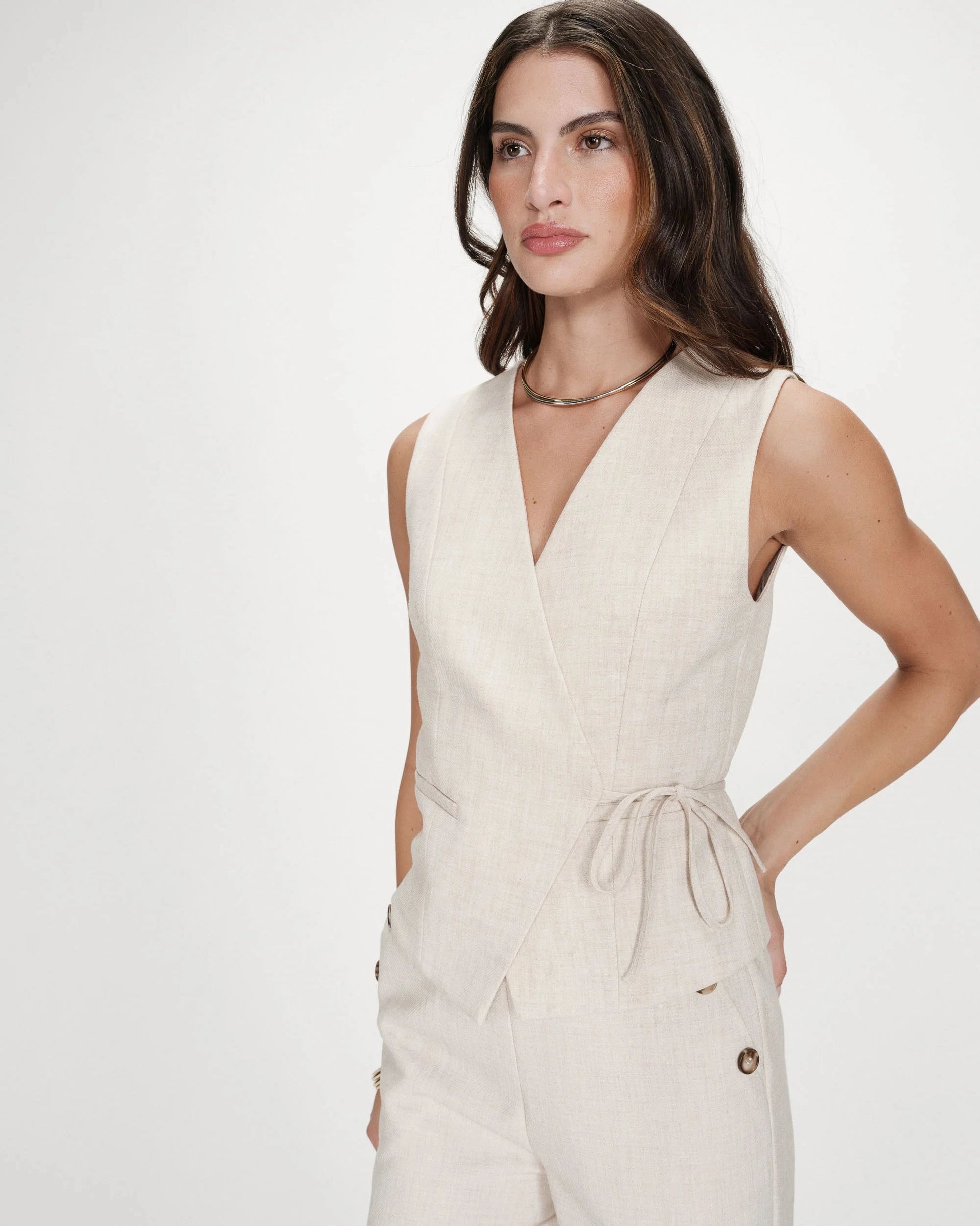 Vilmont Waistcoat | Sable Waistcoat Grace and Mila 