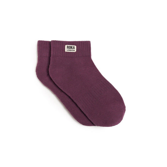 Wembley Cotton Socks | Berry Socks Roka 