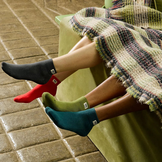 Wembley Cotton Socks | Cranberry Socks Roka 