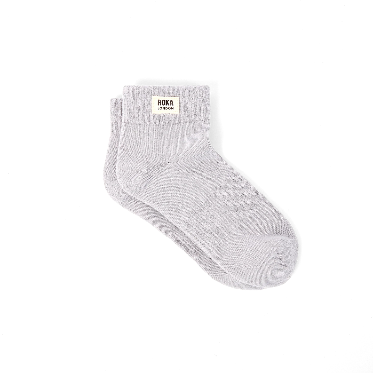 Wembley Cotton Socks | Dove Grey Socks Roka 
