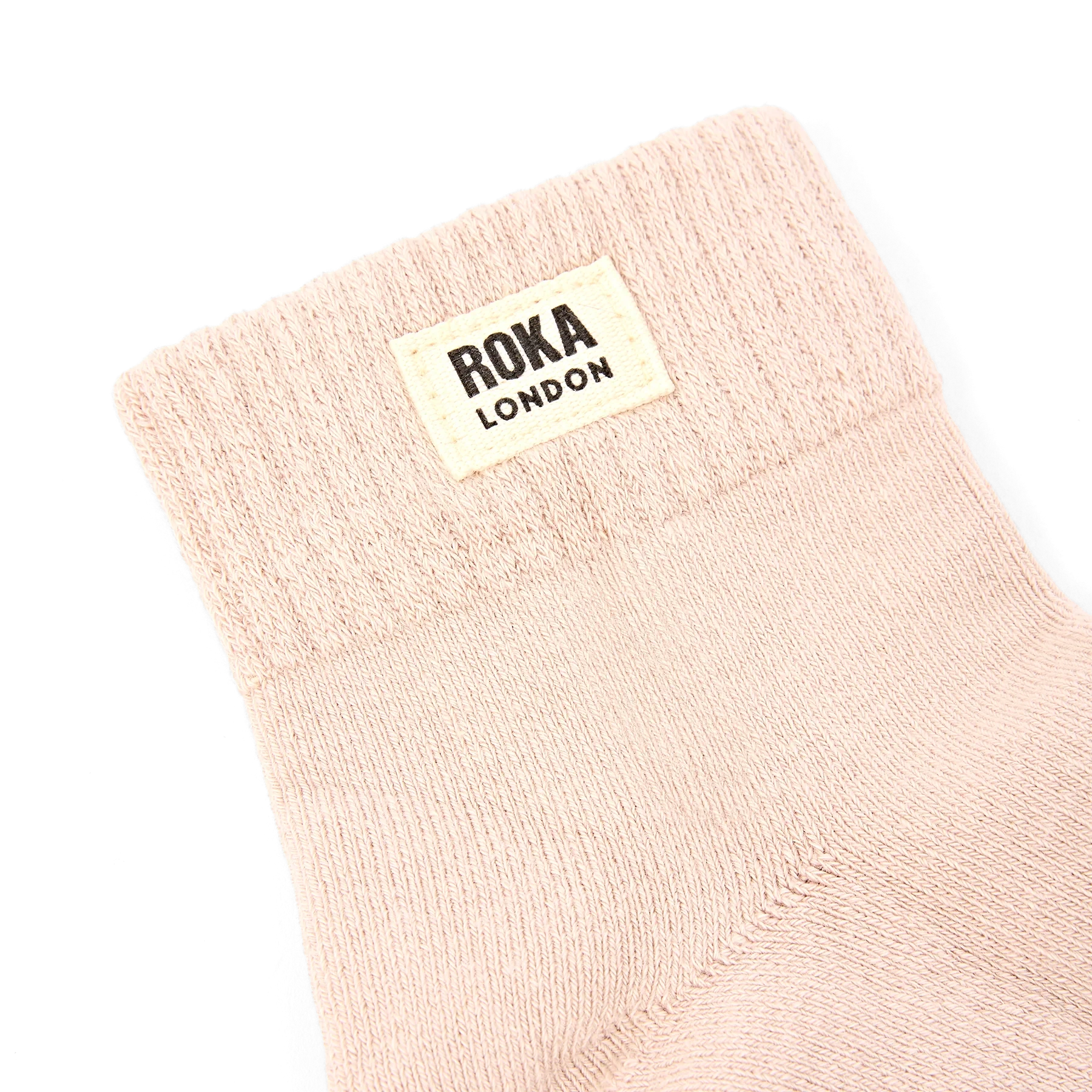 Wembley Cotton Socks | Ecru Socks Roka 
