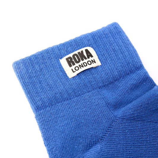 Wembley Cotton Socks | Mailbu Blue Socks Roka 