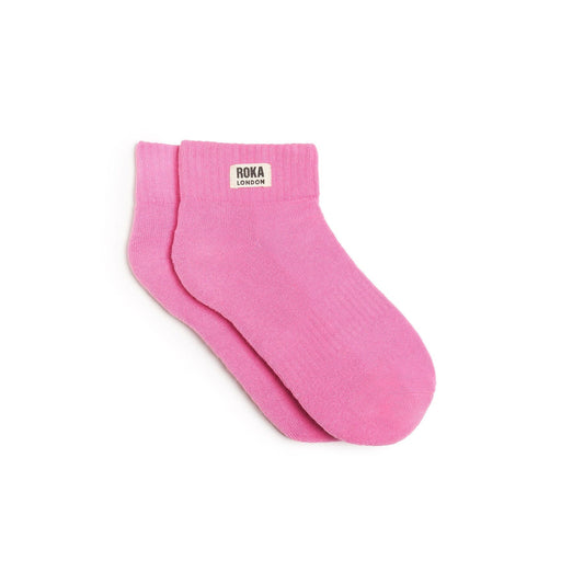 Wembley Cotton Socks | Pink Carnation Socks Roka 