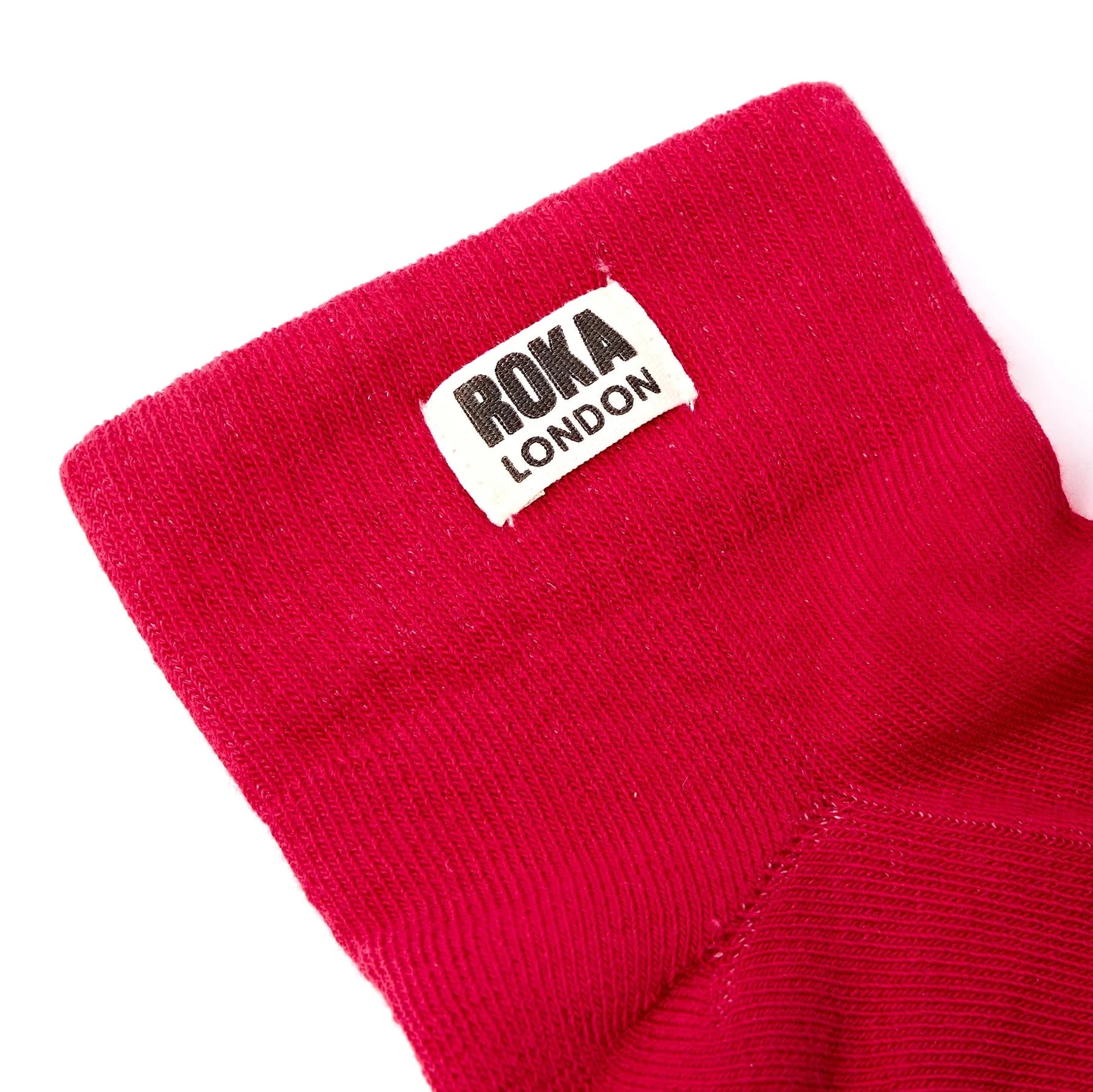 Wembley Cotton Socks | Scarlet Socks Roka 