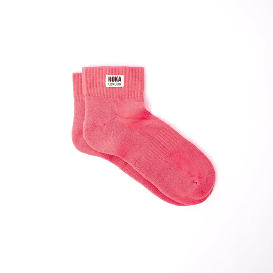 Wembley Cotton Socks | Sugar Coral Socks Roka 