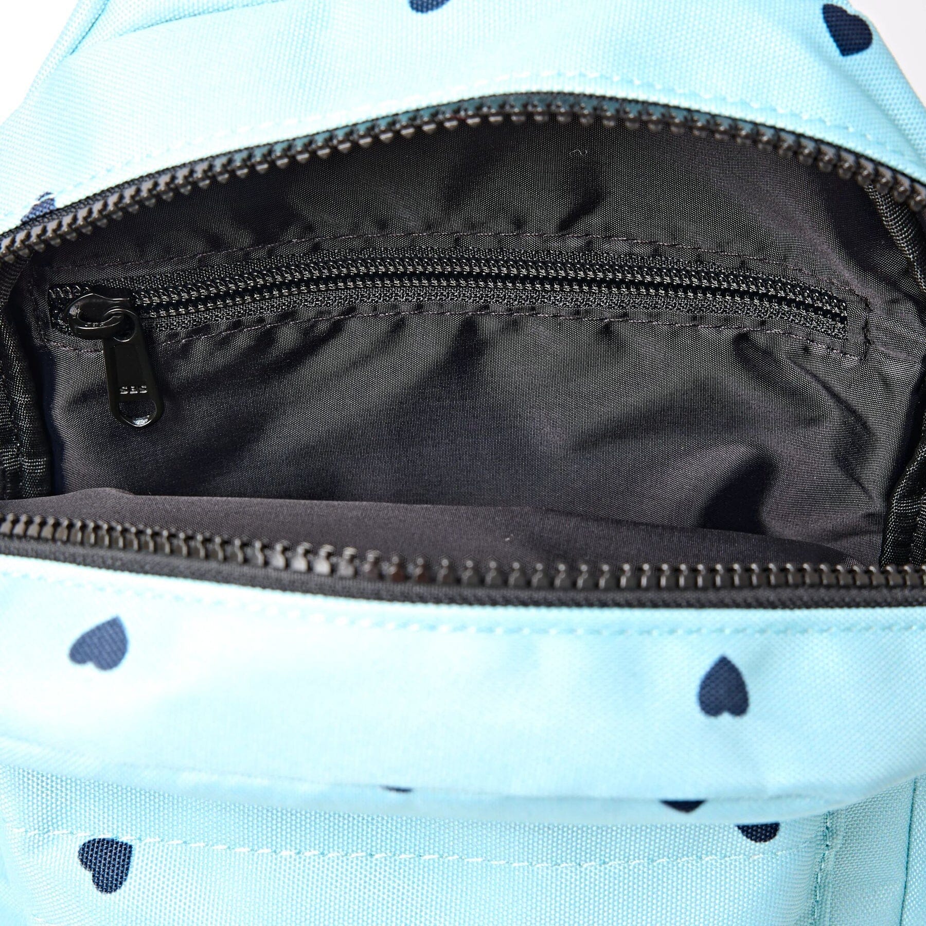 Willesden B Large Recycled Canvas | Heart Print Backpacks Roka 