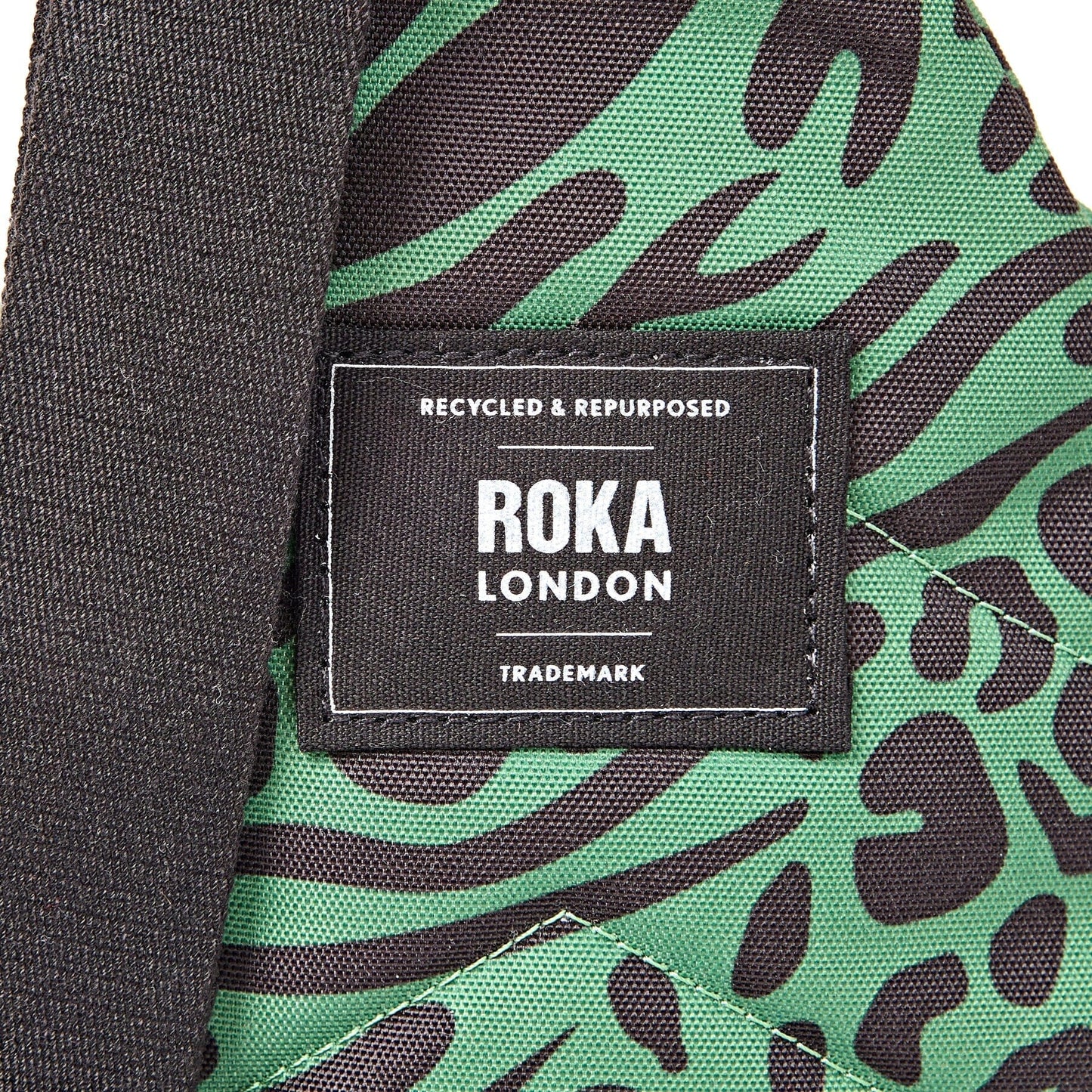 Willesden B Large Recycled Canvas | Mixed Animal | Artichoke Backpacks Roka 