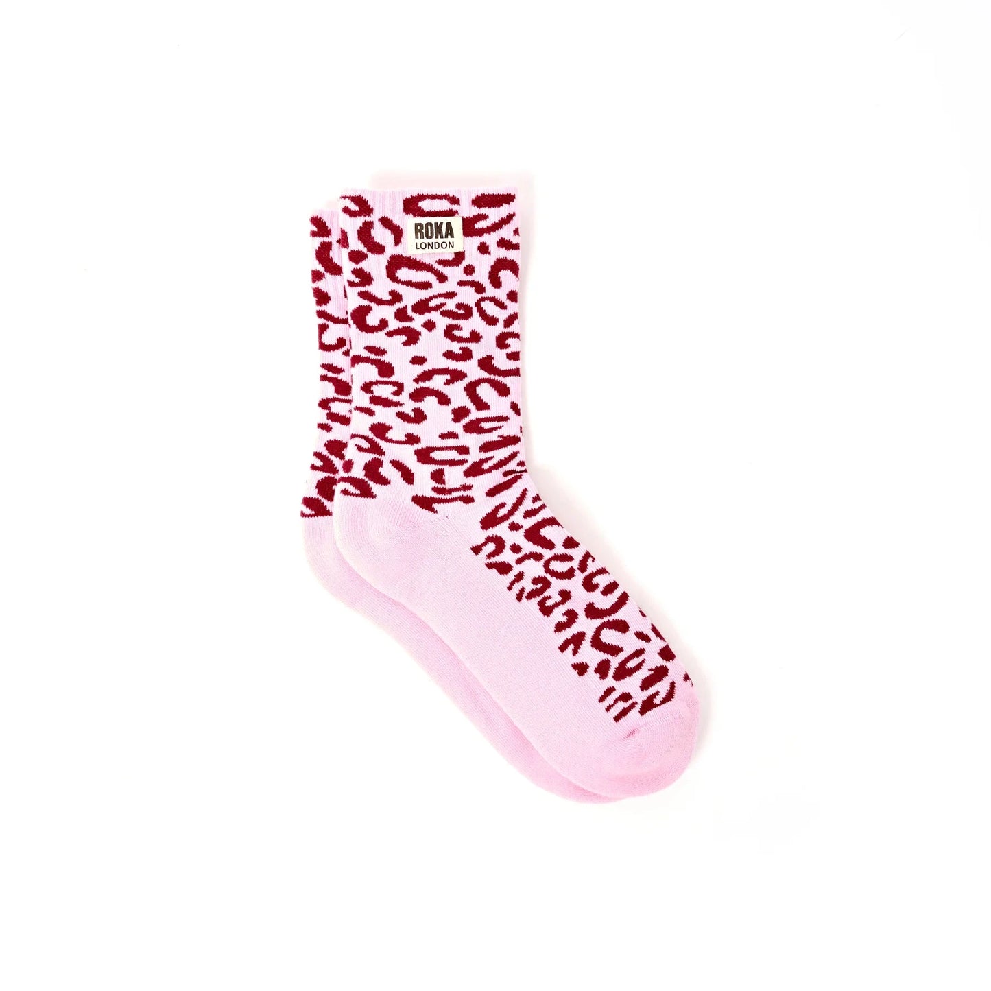 Wimbledon Crew Socks | Vintage Ruby Socks Roka 