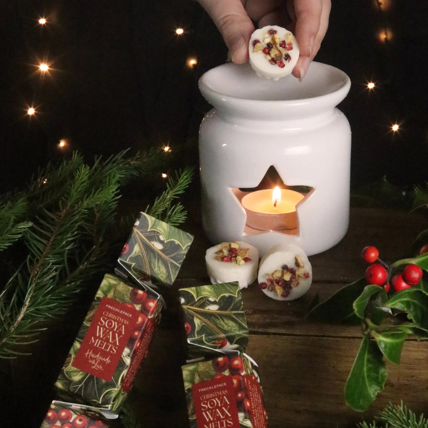 Winterberry Wax Melt | Christmas Cracker Wax Melts Freckleface 