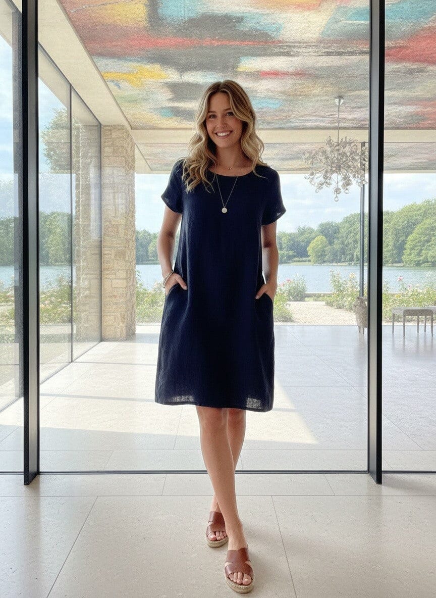 Zosia Dress | Multiple Colours Dress Parisienne Collection Navy 