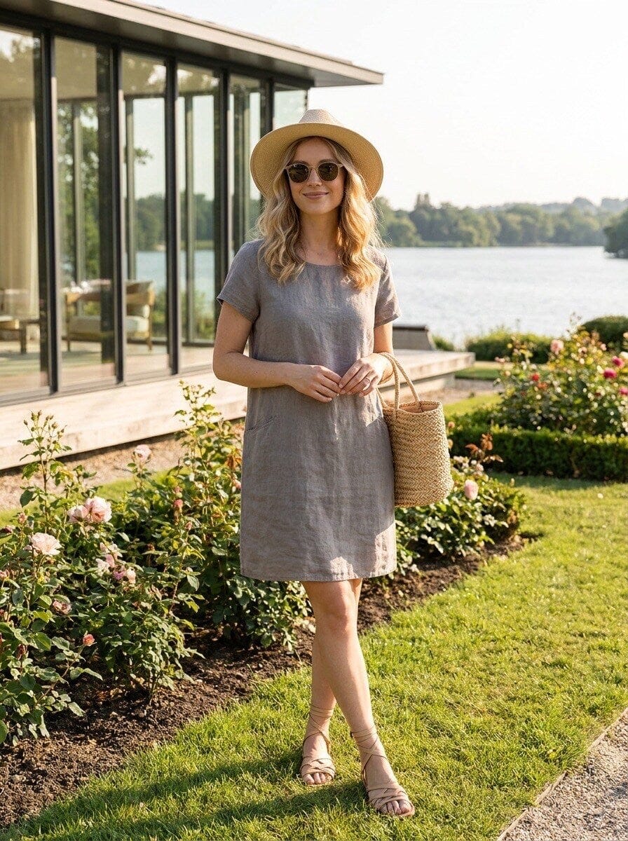 Zosia Dress | Multiple Colours Dress Parisienne Collection Taupe 