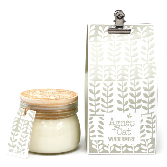 Agnes & Cat | Small Kilner Jar Candle | Windermere Candle Agnes & Cat 