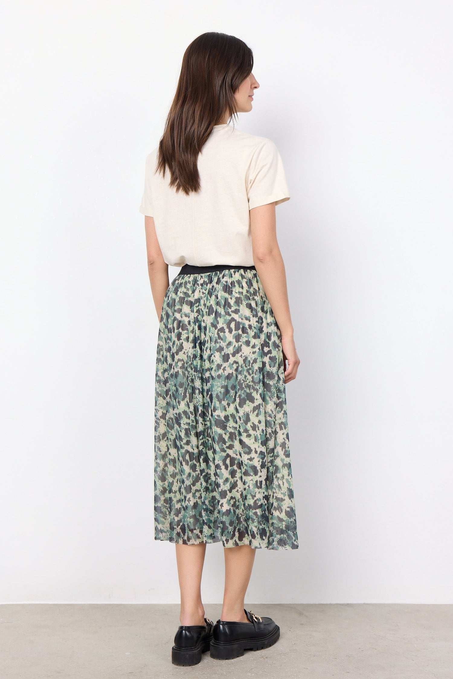 Alda Skirt | Bright Green Dress Soya Concept 