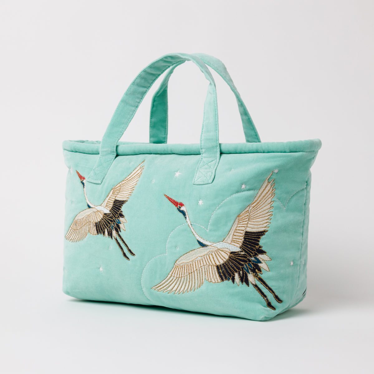 Day Bag | Crane | Mint Handbags Elizabeth Scarlett 