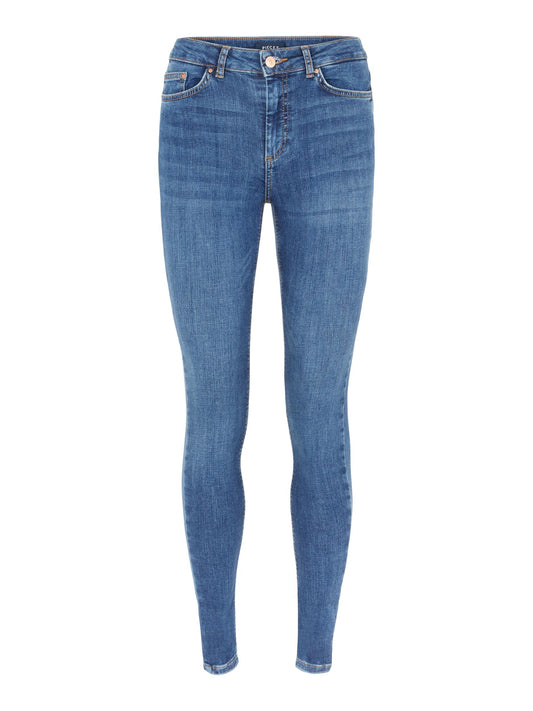 Delly Skinny Jeans | Medium Blue | Petite Pants Pieces 