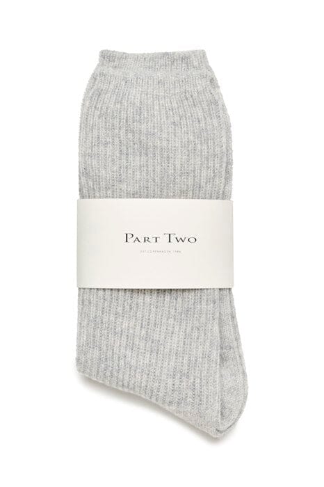 Dorin Socks | Grey Melange Socks Part Two 