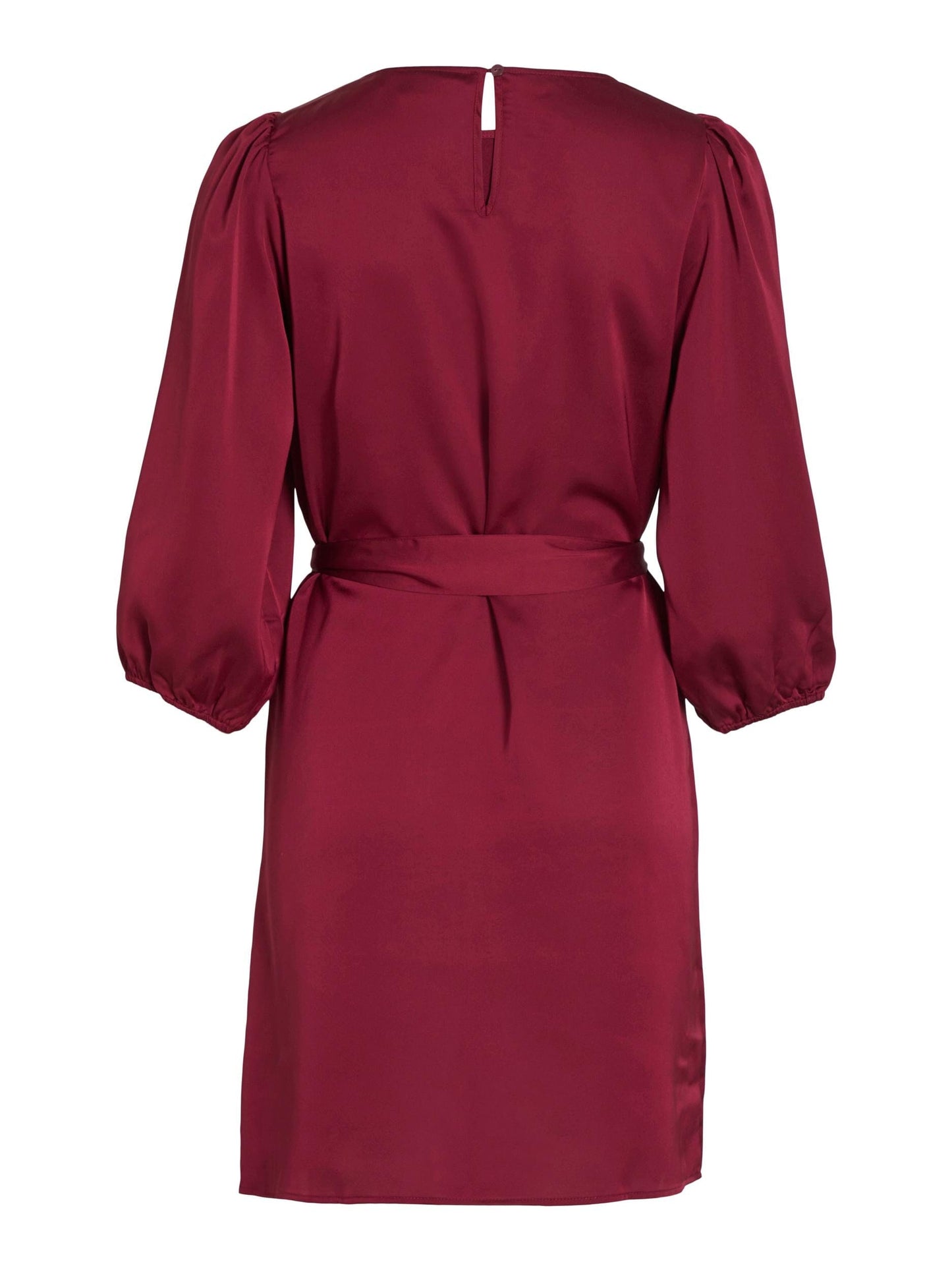 Ellette Dress | Beet Red Dresses Vila Clothing 