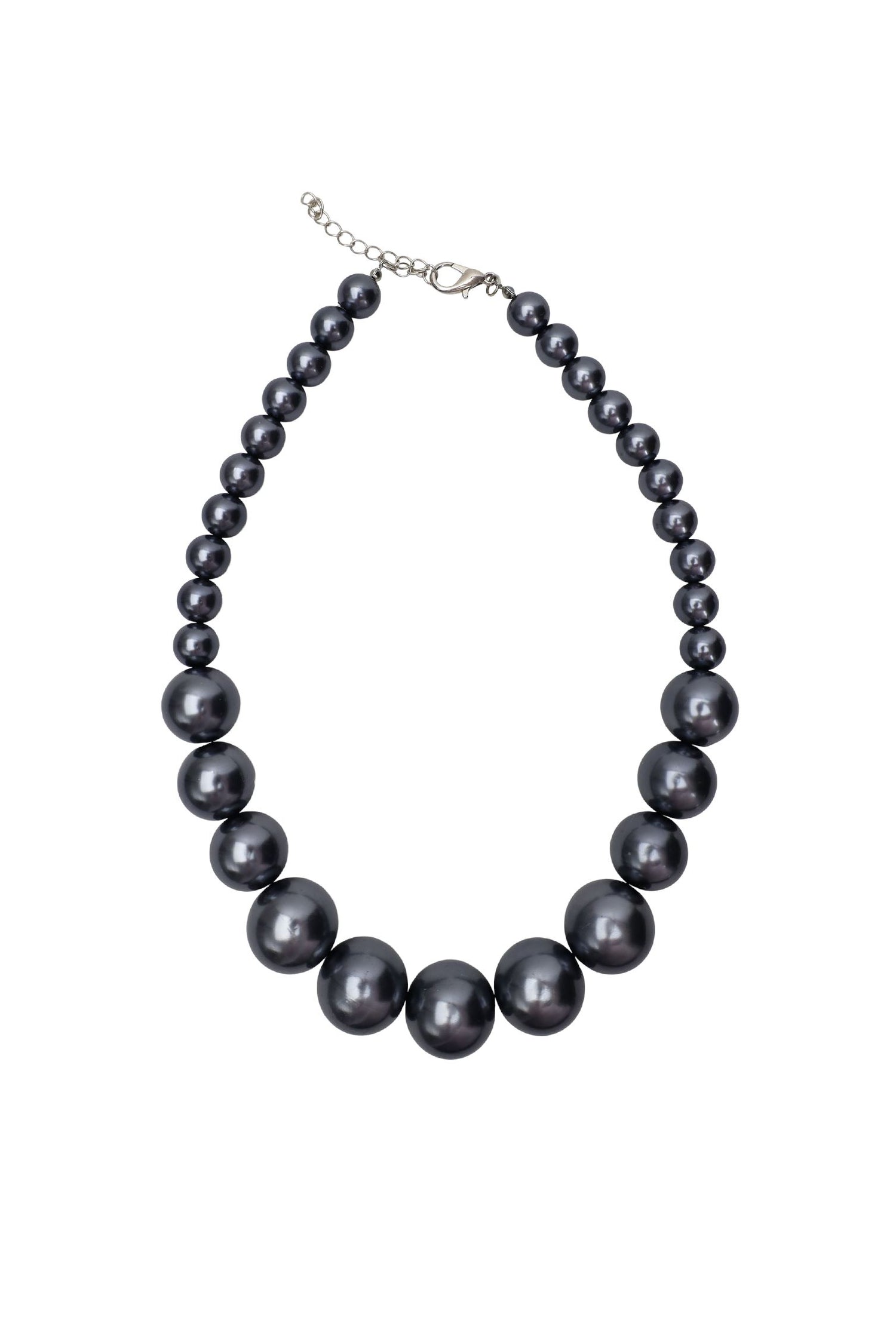 Farida Necklace | Dark Grey Necklace Black Colour 