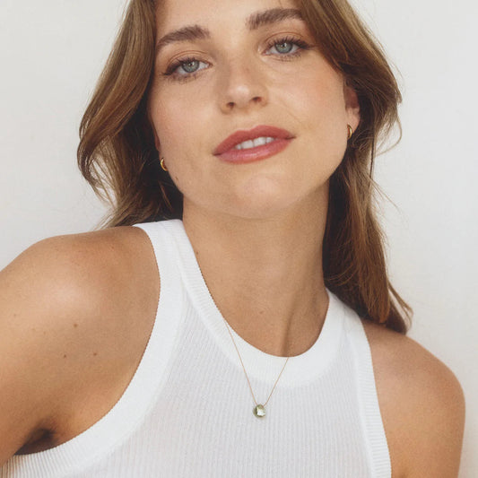 Fine Cord Necklace | February | Amethyst Necklaces Wanderlust Life 