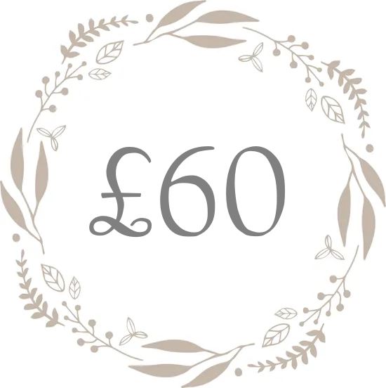 Gift Card - Physical Gift Voucher The White Room £60
