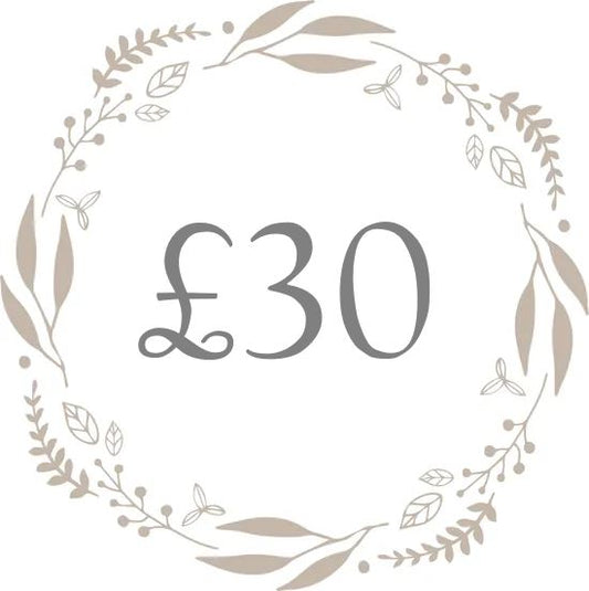 Gift Voucher - £30 Gift Voucher The White Room