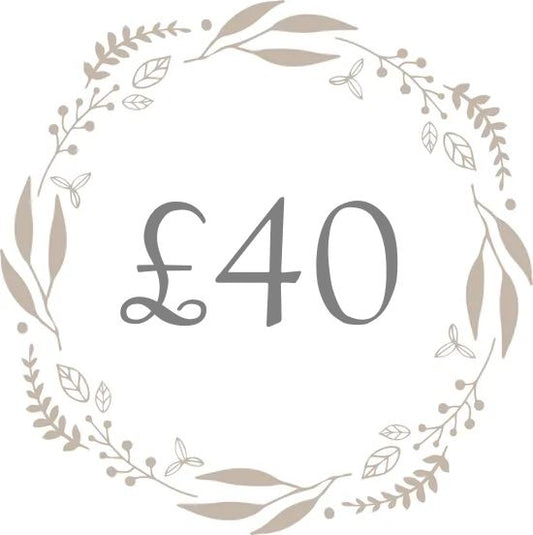 Gift Voucher - £40 Gift Voucher The White Room