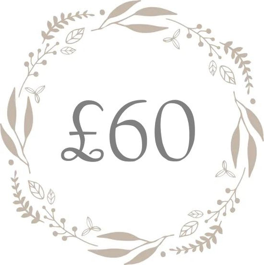 Gift Voucher - £60 Gift Voucher The White Room
