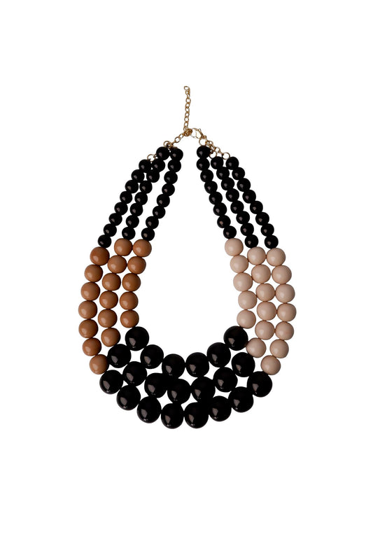 Imani Necklace | Black Necklace Black Colour 