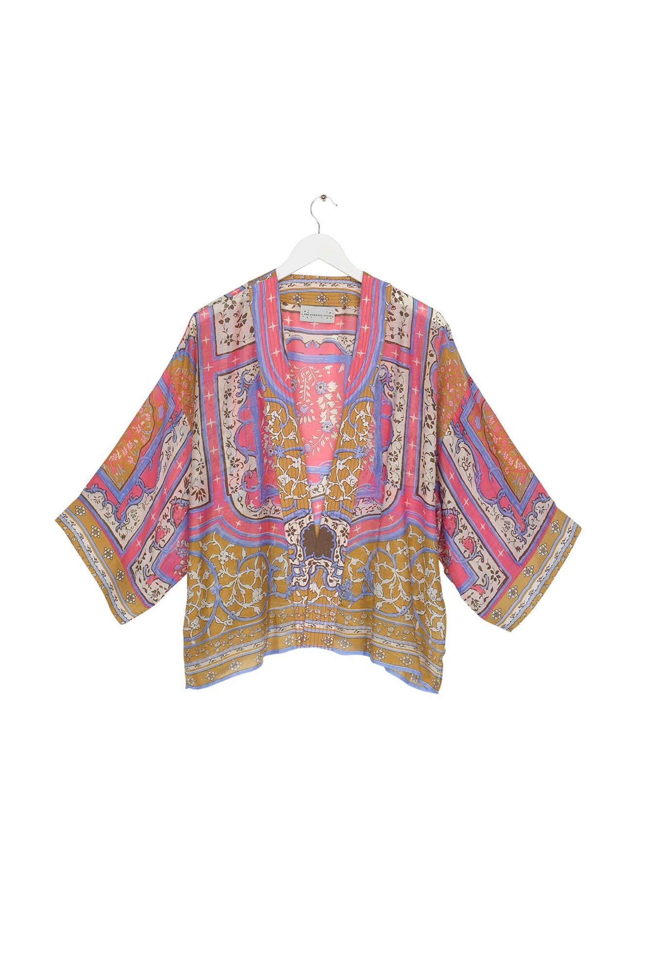Kimono | Indian Summer | Pink Casual Kimonos One Hundred Stars 